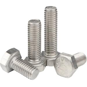 304不锈钢外六角螺丝加长外六角螺栓3mm螺丝钉大全M4M5M6M8M10M12