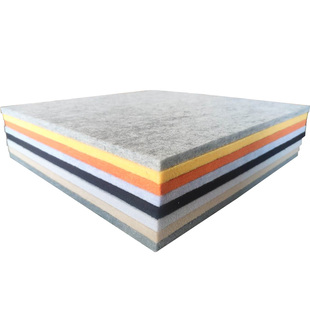 聚酯纤维吸音板幼儿园展示留言板毛毡板照片墙贴 装饰装修材料9mm