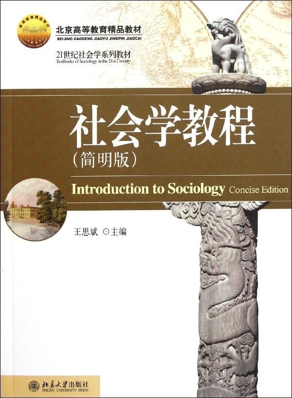 书籍正版 社会学教程:简明版 王思斌 北京大学出版社 社会科学 9787301198988