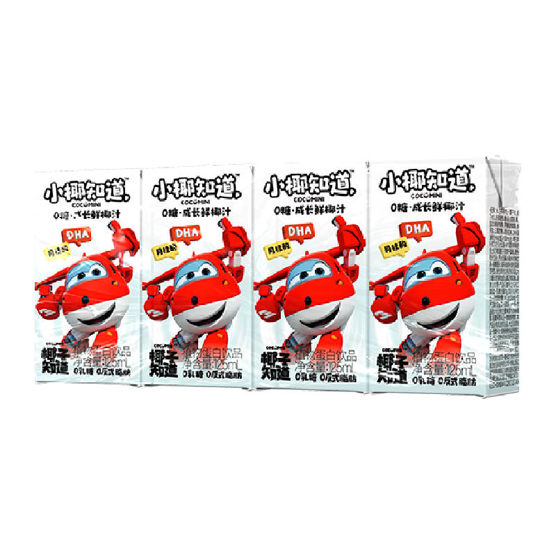 椰子知道儿童0糖鲜椰汁