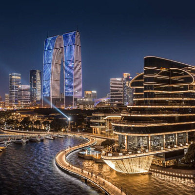 苏州金鸡湖中茵皇冠假日酒店1晚含早+旅拍+代金券