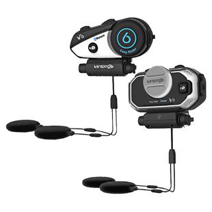 维迈通V10X摩托车头盔蓝牙耳机V10S全盔内置对讲机无线底座骑行XR