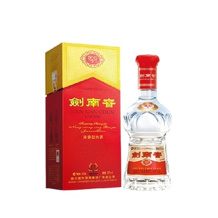 2014年剑南春52度水晶剑500ml纯粮食白酒商务过节送礼收藏佳选