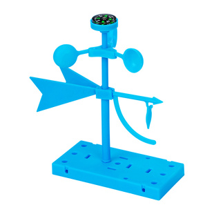 测风力风速风向仪风向标科学小实验模型教具儿童学生幼儿园材料包