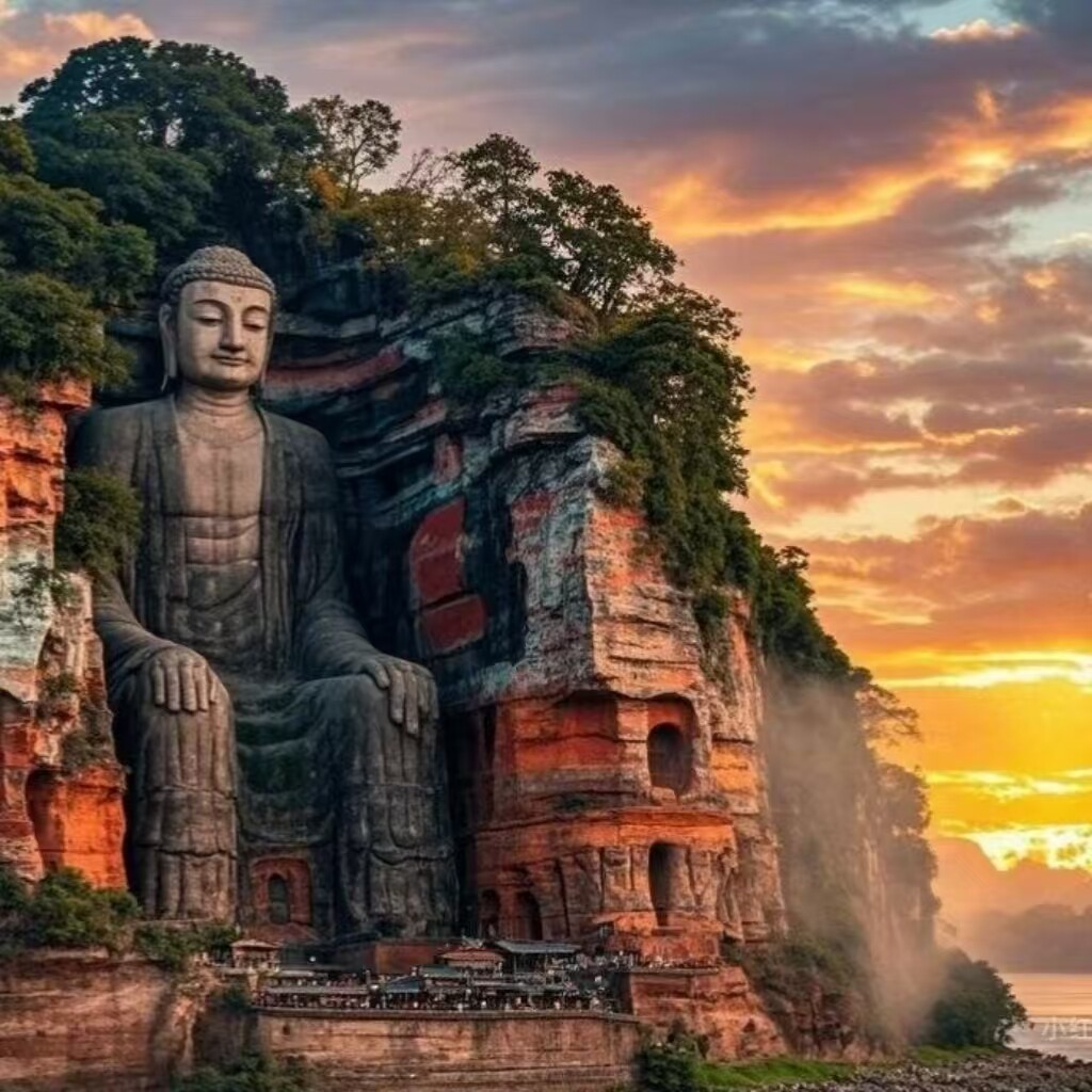 峨眉山+乐山大佛一日游&私家团含门票&独立出行&上门接送&纯玩