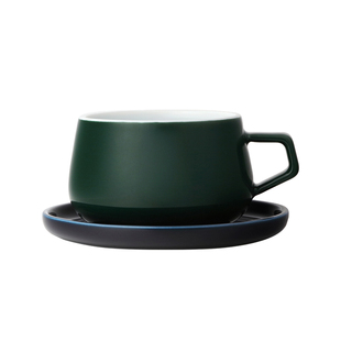 丹麦VIVA 经典系列Ella陶瓷咖啡杯带碟茶杯下午茶杯茶具套装250ml