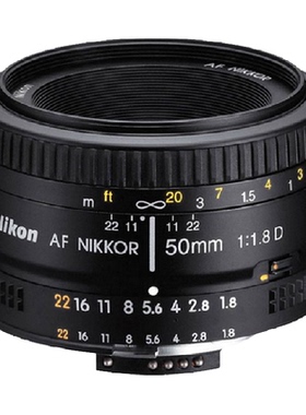 Nikon尼康50 1.8D单反镜头AF50mm f1.8D 人像定焦 小痰盂 50f1.8d