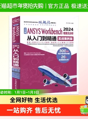 中文版ANSYS Workbench 2024有限元分析从入门到精通 正版书籍