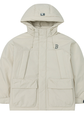 【自营】MLB羽绒服男女装情侣休闲服保暖外套时尚运动服3ADJB2556