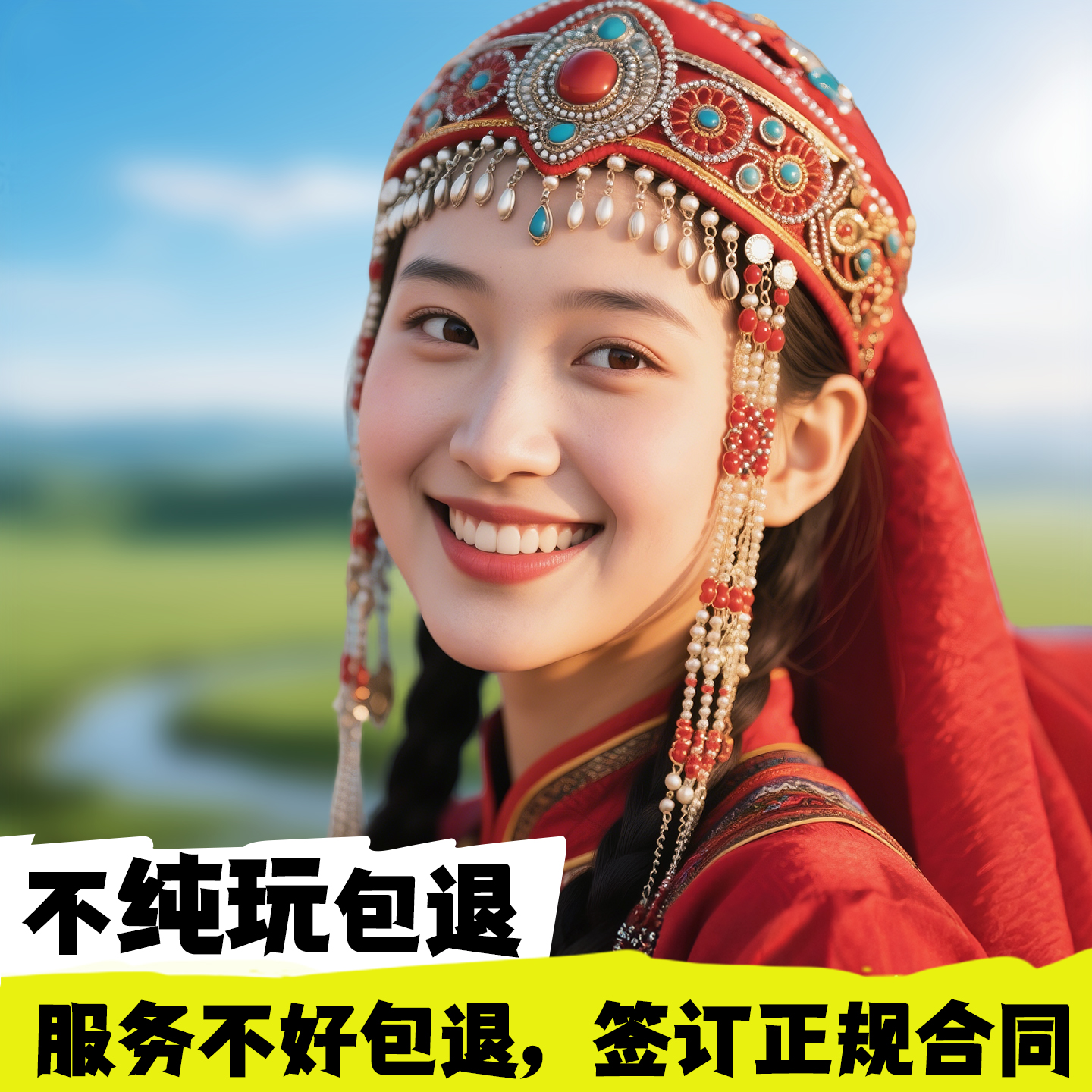 呼伦贝尔大草原旅游包车6天5晚亲子纯玩跟团游海拉尔室韦满洲里