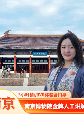 南京一日游|南京博物院金牌人工讲解2小时小团|VR含门票