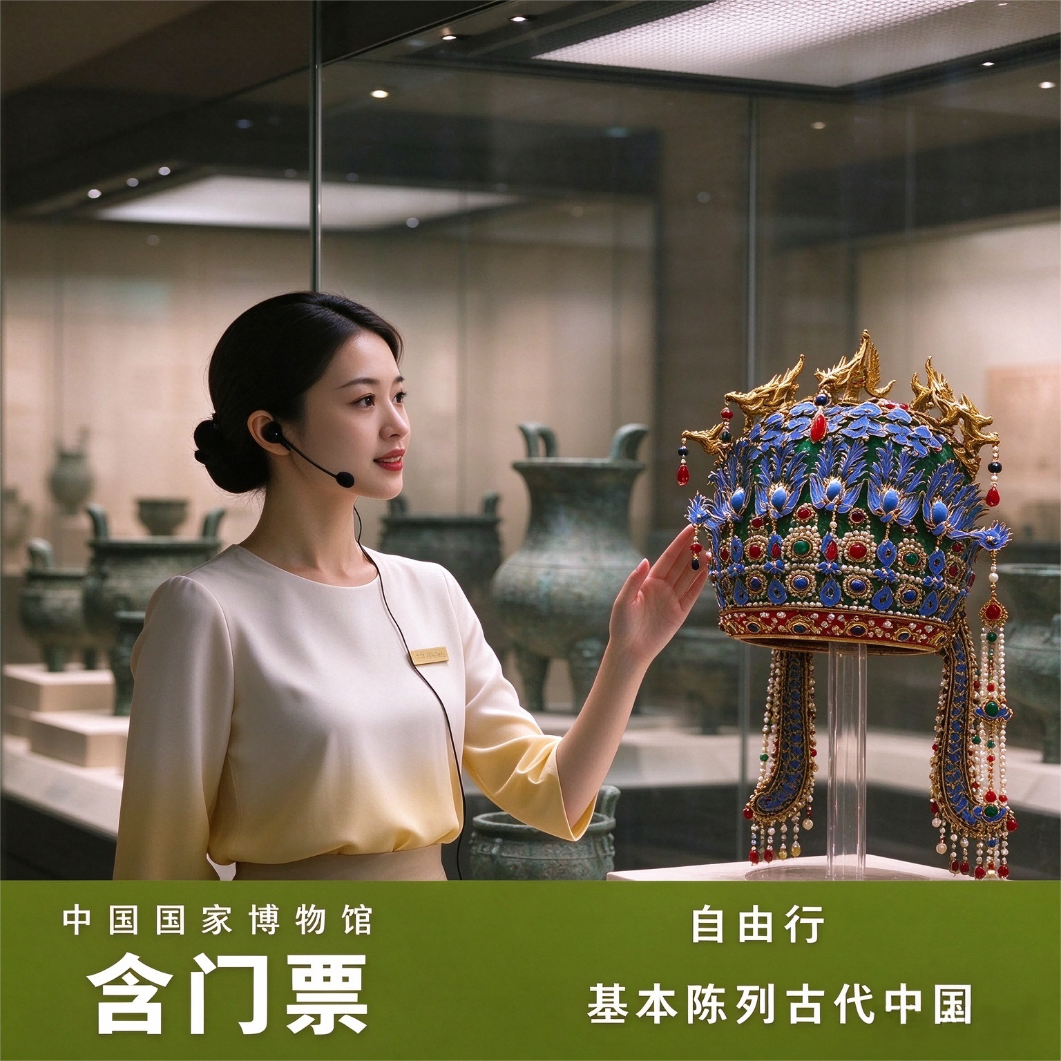 【含票】中国国家博物馆【古代中国馆】【基本陈列展】自由行