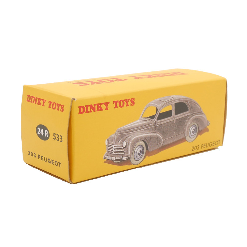 DINKY TOYS 1/43 PEUGEOT 203 标致复古铁皮车汽车模型玩具成品