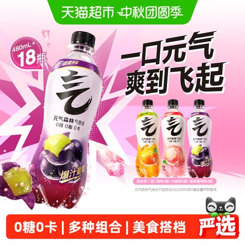 元气森林八仙气泡水缤纷口味