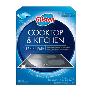 现货 美国Glisten电磁炉电陶炉灶微波炉玻璃面板去焦痕强力清洁剂