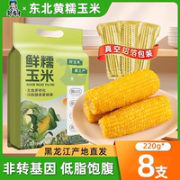 新貨東北黃糯玉米棒新鮮采摘黃金鋁箔裝低脂飽腹香甜東北黏苞米