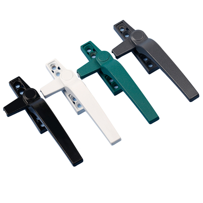 50型铝合金窗户把手配件平开门窗单点执手窗拉手外推窗扣38型把手