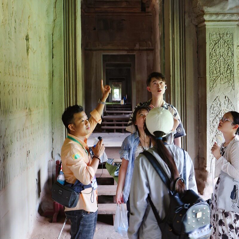 有未旅行 柬埔寨旅游吴哥窟小大外圈一日游中文导游讲解精品小团