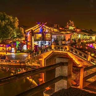 杭州出发乌镇1一日游 赏夜景双5A水乡纯玩上门接 西塘古镇