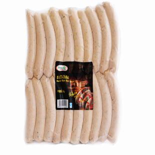 百倍德慕尼黑式白香肠20根热狗肠鲜嫩多汁营养早餐商用家用烧烤肠