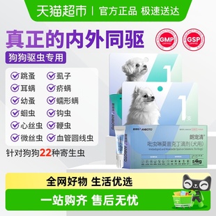 朗博特狗狗驱虫药体内外一体驱虫宠物外驱跳蚤耳螨吡虫啉滴派滴剂