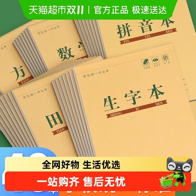 金枝叶生字本拼音田字格幼儿园