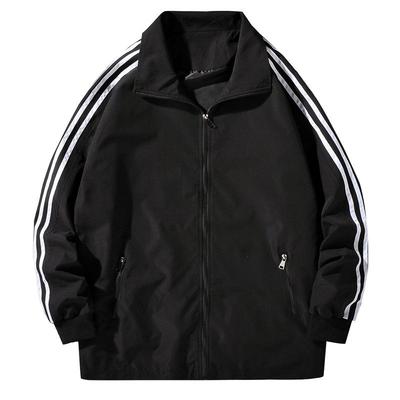 大码男装衣服宽松韩版潮流夹克