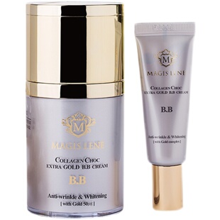 Magis Lene/美肌丽诺胶原蛋白三重功效含金BB霜SPF30 中样25ml