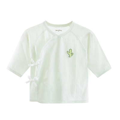 Aengbay新生儿上衣纯棉薄款衣服