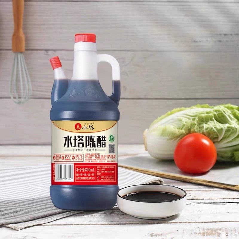 水塔陈醋老陈醋山西醋陈醋家用食用醋凉拌醋饺子醋蟹醋800ml