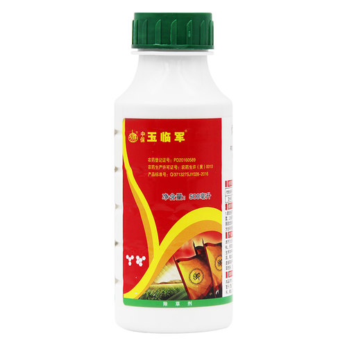 中保玉临军玉米田苗除草剂杂草