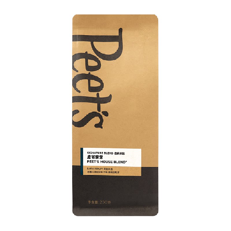 皮爷家常精品咖啡豆250g×1袋图片