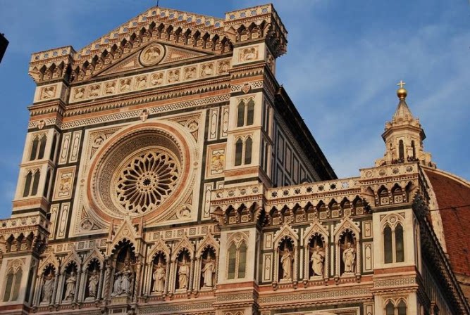 意大利佛罗伦萨圣母百花大教堂登穹顶钟楼洗礼堂地宫博物馆套票