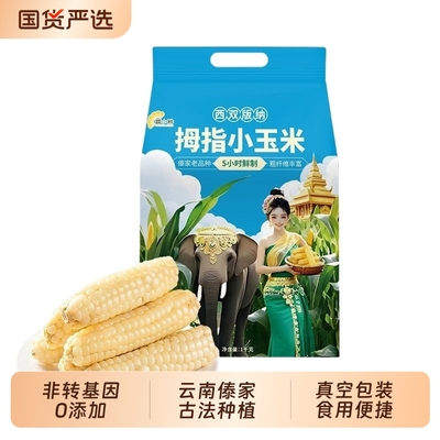 糯小鲜拇指玉米源头直采