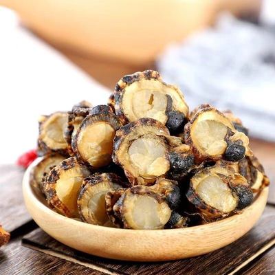 新鲜扇贝肉干贝瑶柱元贝带裙边淡晒贝类海鲜7成干500g