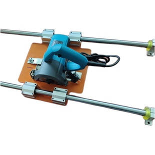 直线光轴实心滑杆导轨滑块光杆滑轨木工裁板切割机锯台裁瓷砖全套