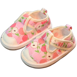 儿童小布鞋女1-3岁2宝宝手工千层底婴儿学步鞋男童老北京软底春秋