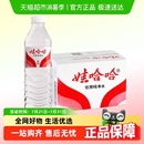 24瓶整箱装 娃哈哈纯净水596ml 开会出行小瓶饮用非矿泉水哇