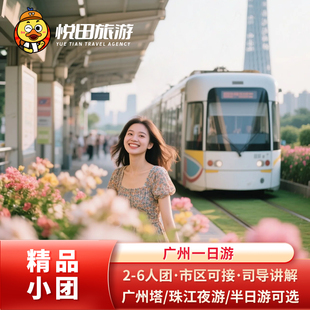 魅力广州一日游2-6人精品小团司导讲解陈家祠珠江夜游/广州塔包车