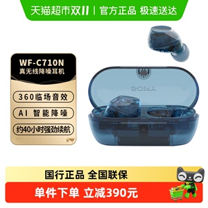 Sony/索尼WF-C710N 真无线降噪蓝牙耳机入耳式男女学生高音质通话