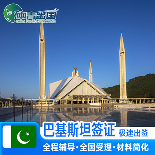 巴基斯坦·商务签证·全国送签·旅行出国极简个人旅游商务电子签注简化办理加急代办广州北京上海旅行签注