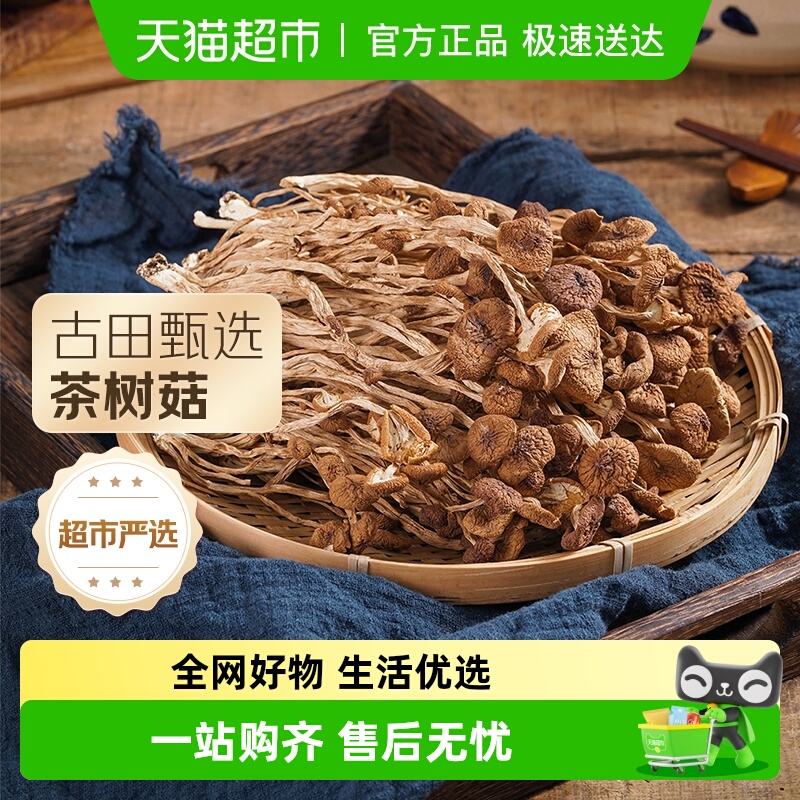 古田特产鹿茸菇茶树菇干货特级