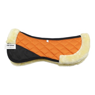 专业马术用品鞍具配件加厚纯羊毛防打背平衡减震垫透气防滑马鞍垫