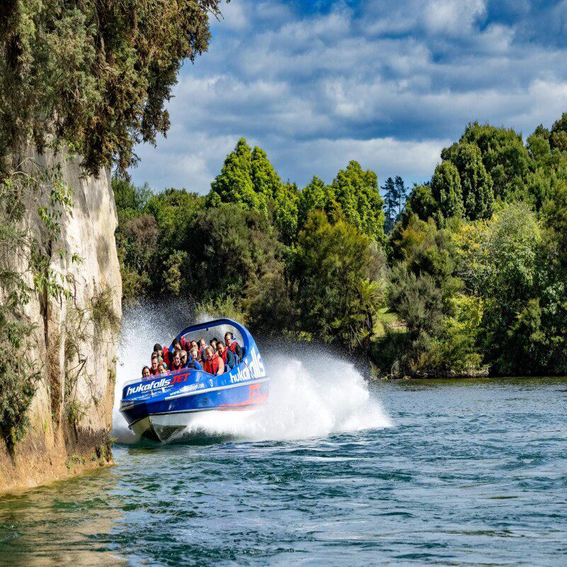新西兰陶波胡卡瀑布喷射快艇体验2174