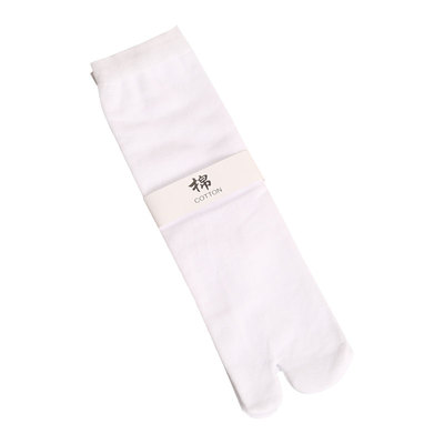 包邮分趾袜棉袜二指袜男女白色