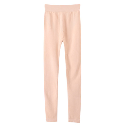 内穿美体毛圈薄绒紧身单件保暖裤