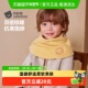 贝肽斯摇粒绒儿童围脖秋冬季 男女童围巾宝宝防风脖套婴儿保暖护颈