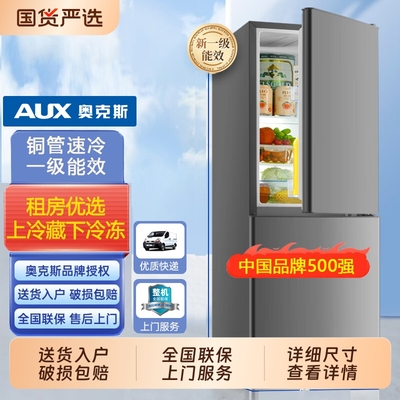 奥克斯双开门一级能效冰箱