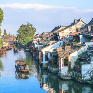 6人小团南京+无锡+苏州+乌镇+杭州+上海5日4晚跟团游 夜宿拈花湾