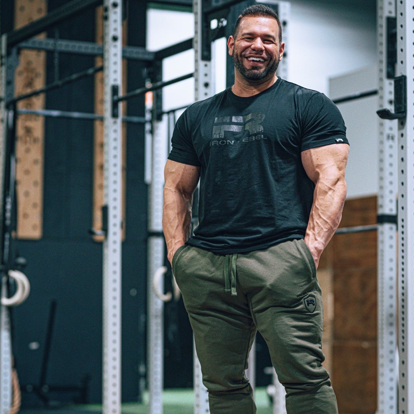 IR GLOBAL BEAST FITNESS MICRO ELASTIC SHORT SLEEVE [EUR SIZE]